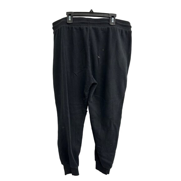 Harry Potter Hogwarts Black Jogger Sweatpants Size M - Picture 2 of 10